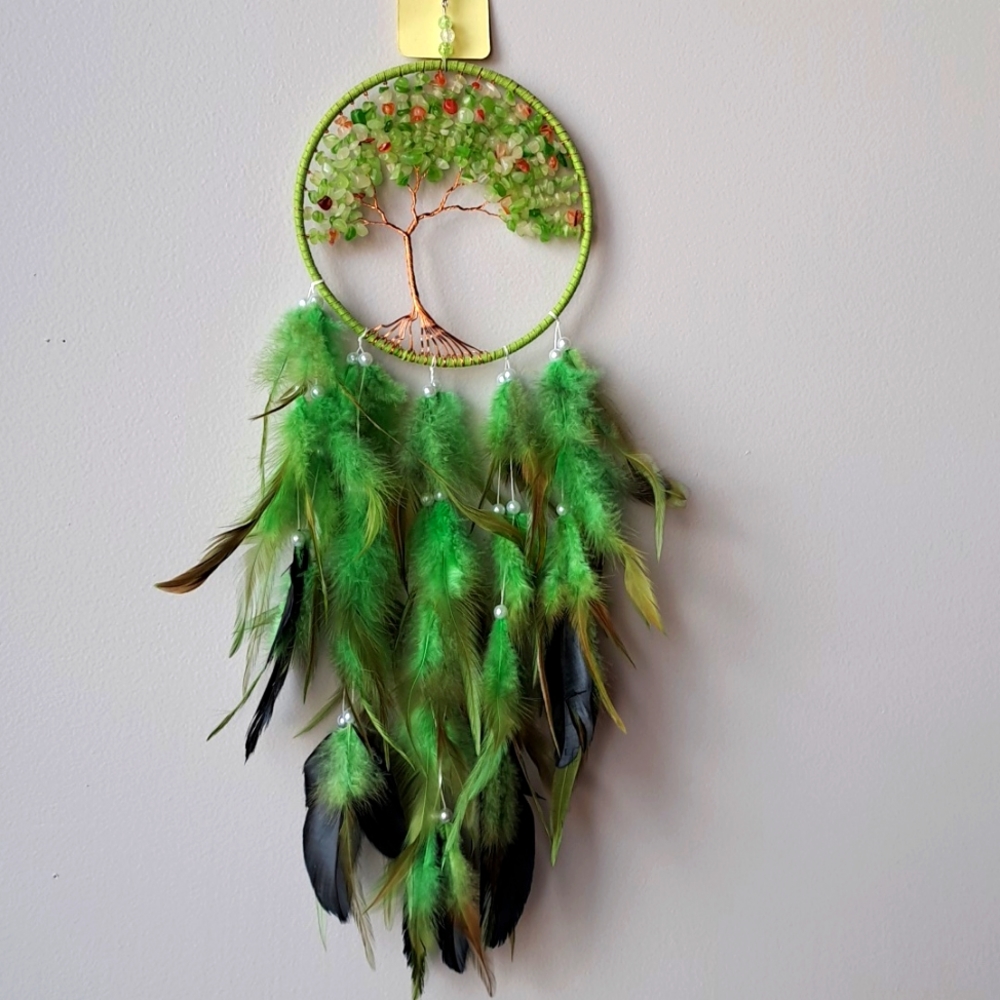 Jade dream catcher